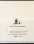 One Painted Pony Illustrations Gift Card "Top Of The Morning to You" - Horse & Hound Tack Shop & Pet Supply