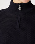 B Vertigo Ruth Knitted Women’s 3/4 Zip Pullover
