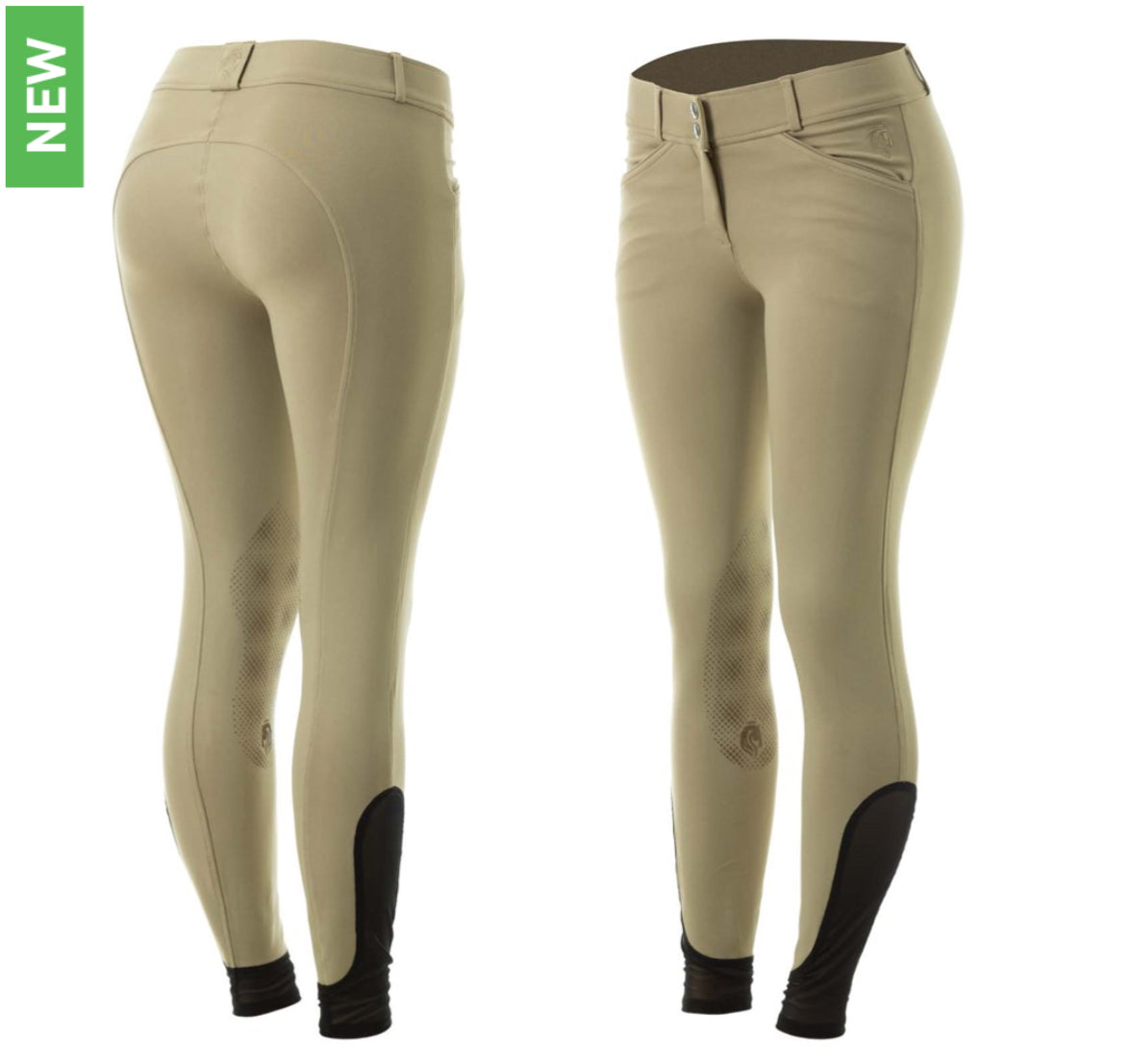 Horze Astrid Womens Silicone Knee Patch Breeches
