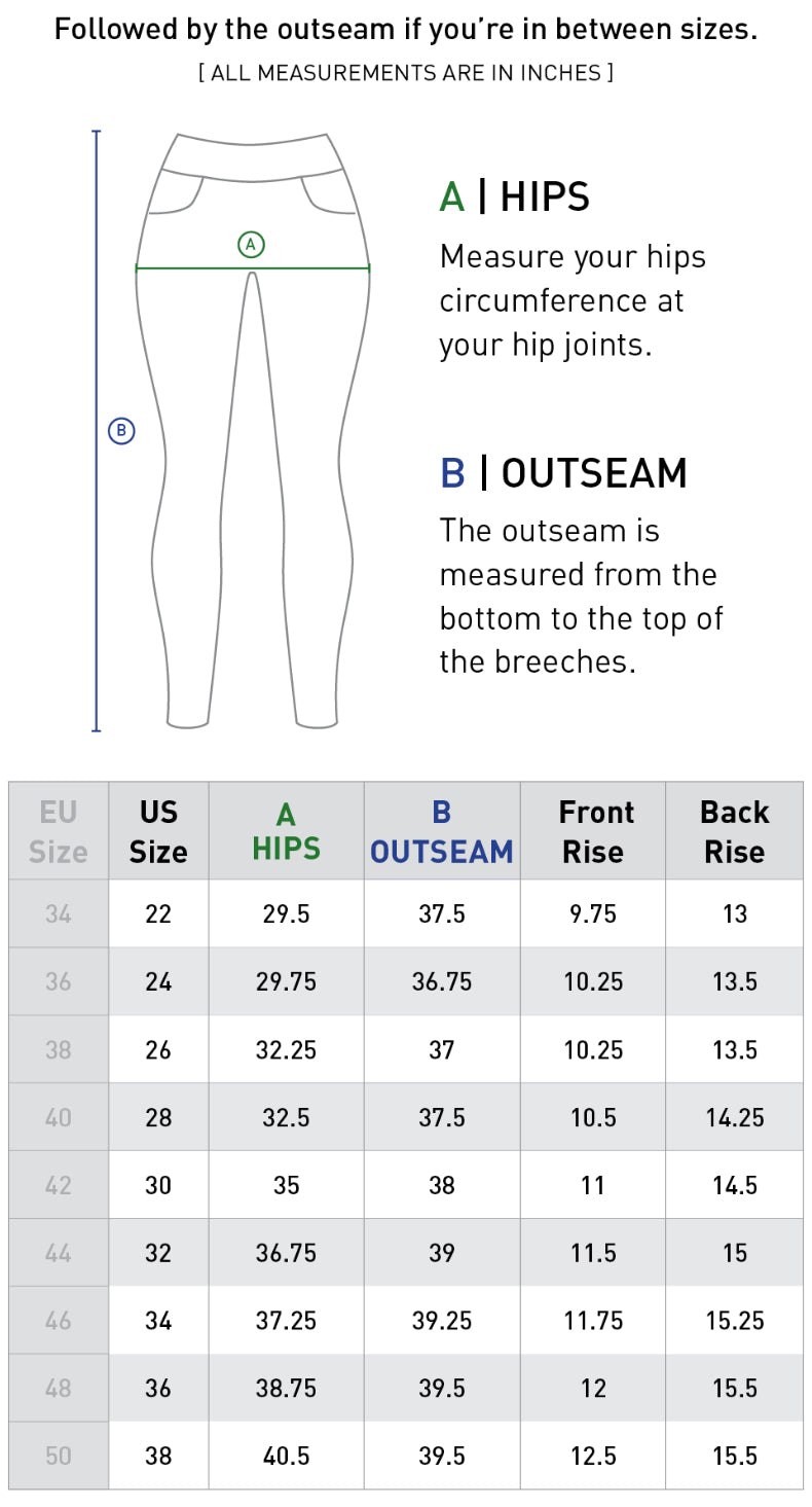 Horze Tara Womens Full Seat High Waisted Breech - Horse & Hound Tack Shop