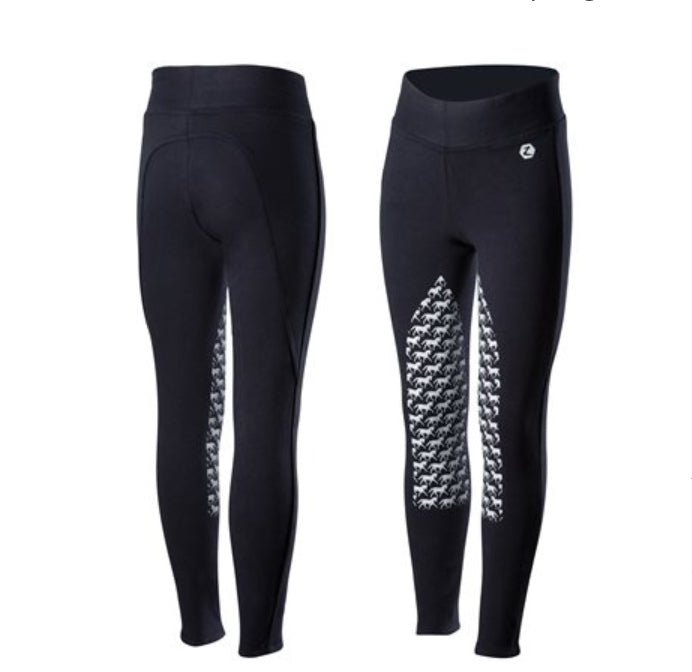 Horze Active Junior Silicone Horse Grip Tights - Horse & Hound Tack Shop