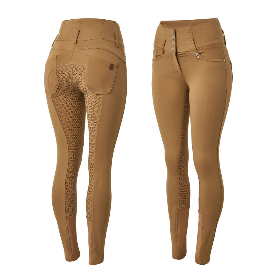 Horze Tara Womens Full Seat High Waisted Breech - Horse & Hound Tack Shop
