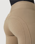 Horze Womens Winter Active Silicone Full Seat Tights *New with Pocket - Horse & Hound Tack Shop