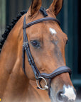 Shires Lusso Ergonomic Flash Bridle - Horse & Hound Tack Shop