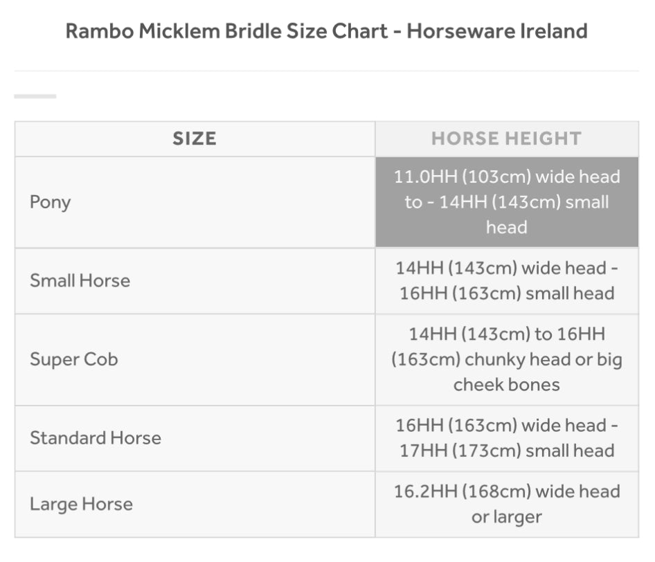 Rambo Micklem Competition Bridle with Reins