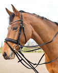 Horze Sparta Leather Draw Reins - Horse & Hound Tack Shop