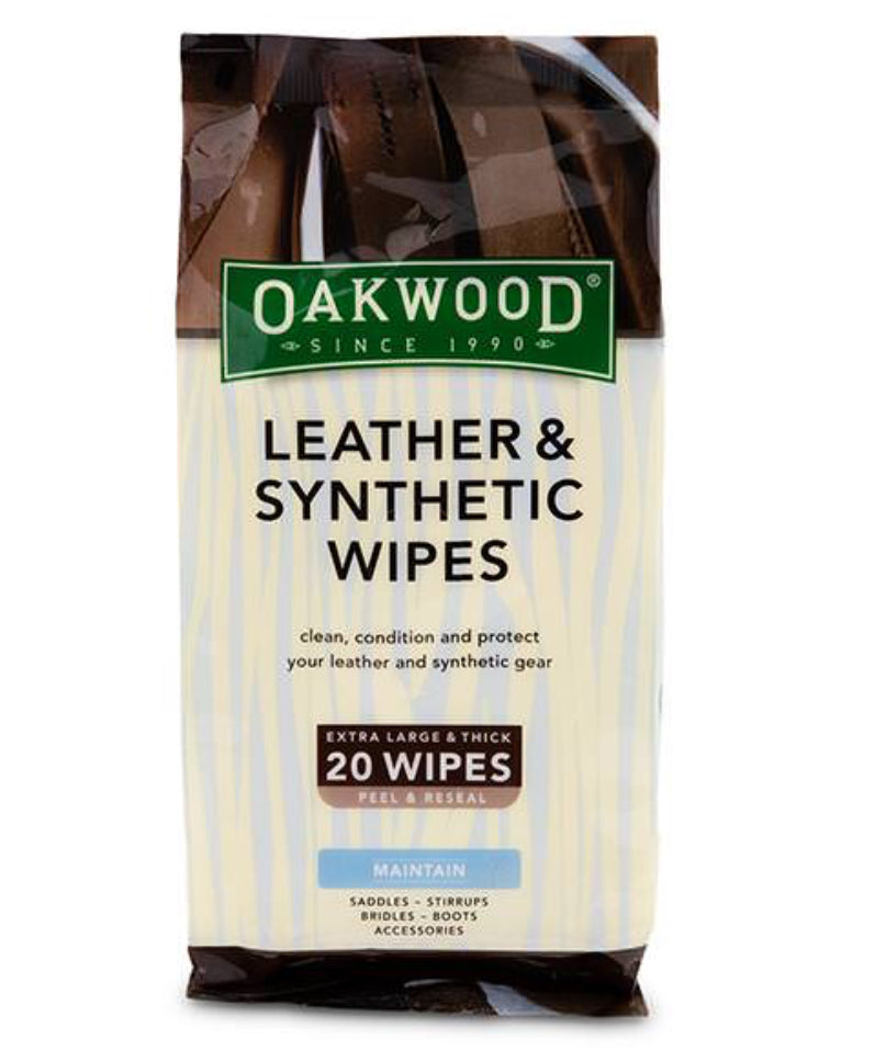 Oakwood Leather & Synthetic Wipes