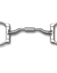 Myler Eggbutt (MB04) Hooks, Low Port Comfort Snaffle, Level 2