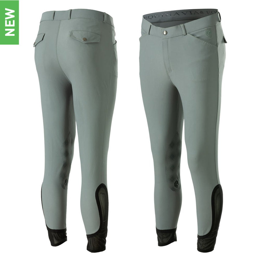 Horze Erik Mens Knee Patch Breeches - Horse & Hound Tack Shop