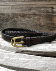 Shires Ladies Plaited Leather Belt - Horse & Hound Tack Shop
