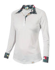 Aubrion Equestrian Ladies Breathable Show Shirt Long Sleeve - Horse & Hound Tack Shop