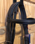Shires Rossano Milan Flash Bridle - Horse & Hound Tack Shop