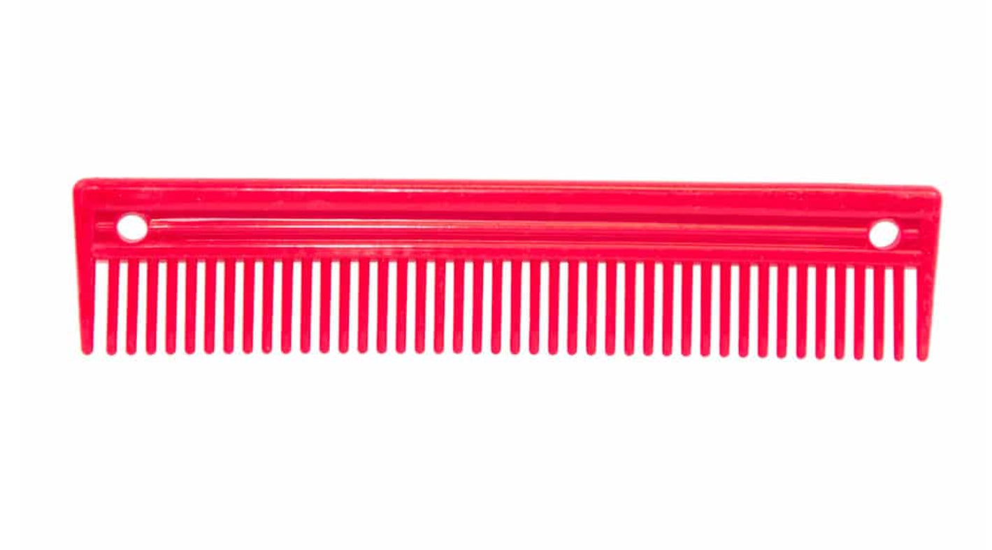 9" Long Plastic Mane Comb