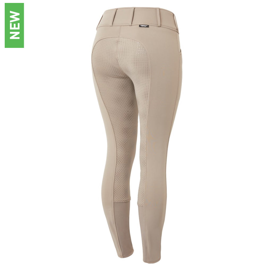 Horze Grand Prix Women's Thermo Softshell Silicone FS Breeches - Horse & Hound Tack Shop