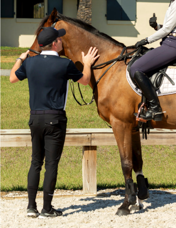 Horze Erik Mens Knee Patch Breeches - Horse & Hound Tack Shop