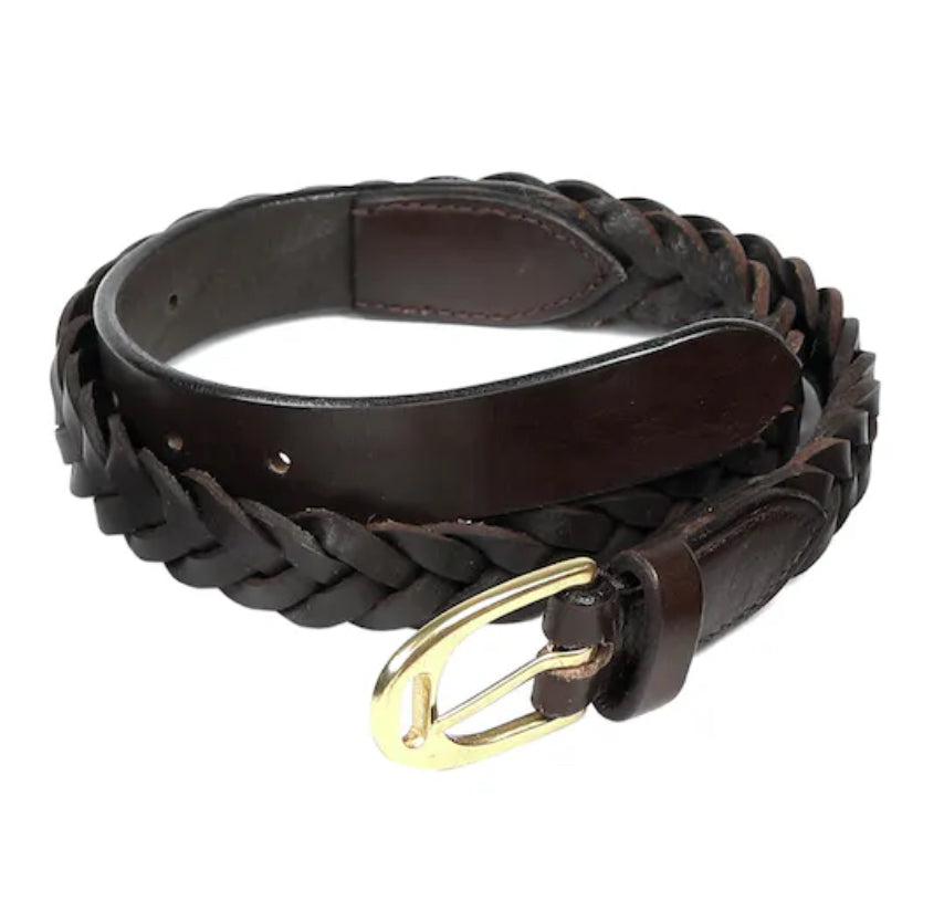 Braided Belt - Black - Ladies