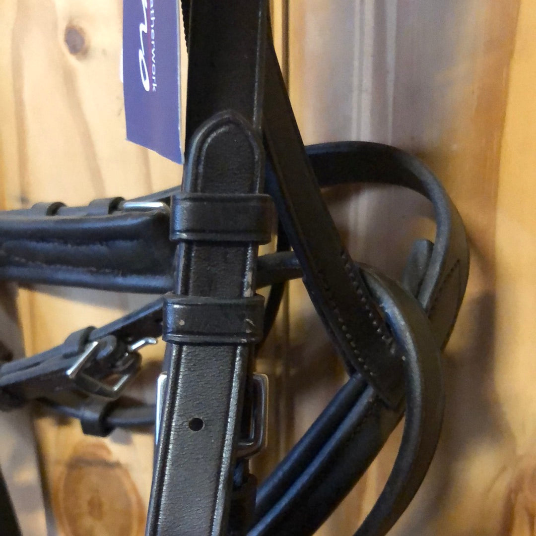 Shires Rossano Padded Flash Bridle