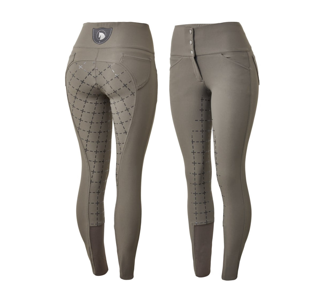 Horze Desiree Hybrid Silicone Full Seat Breeches - Horse & Hound Tack Shop