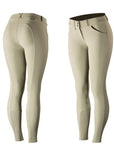 Horze Grand Prix Silicone Knee Patch Woman’s Breeches - Horse & Hound Tack Shop