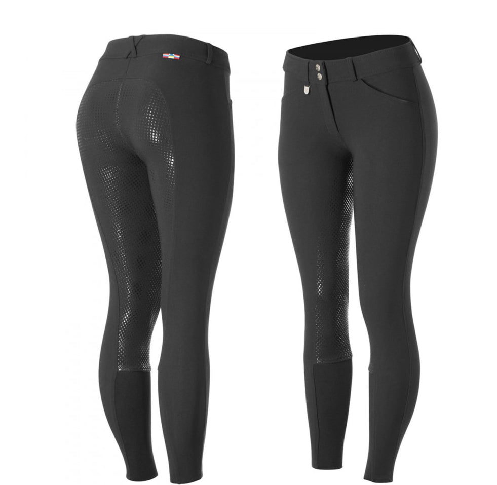 Horze Grand Prix Silicone Full Seat Woman’s Breeches - Horse & Hound Tack Shop