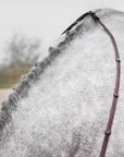 Horze Slender Intertwined Web with Rubber Reins - Horse & Hound Tack Shop