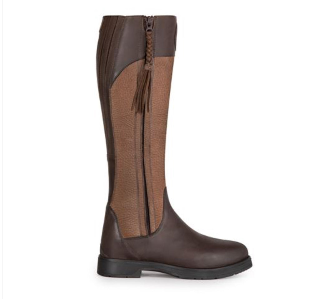 Shires Moretta Amara Demi-chaps en daim Marron Taille M Shires Moretta Amara Demi-chaps en daim Marron Taille M