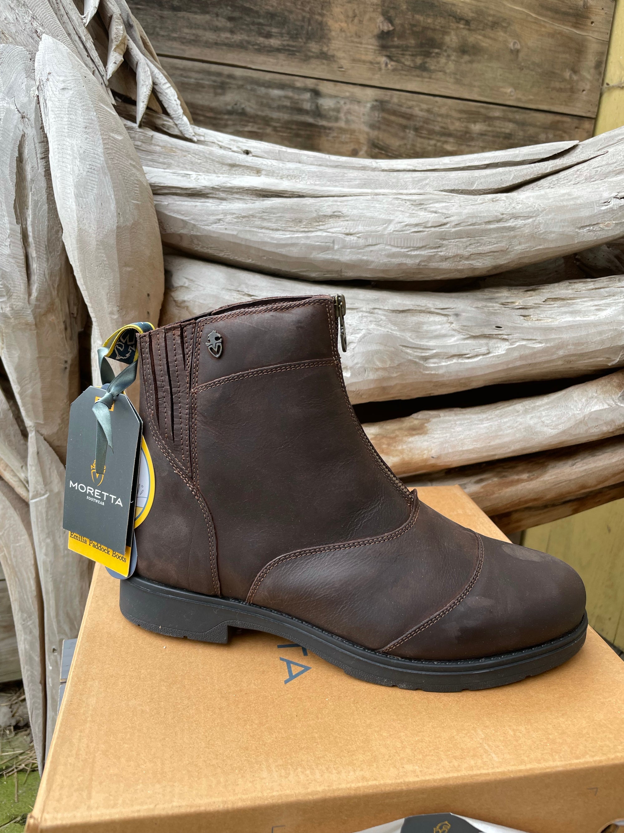 Shires Emilia Fleece Lined Paddock Boot - Horse & Hound Tack Shop