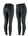 Horze Grand Prix Women's Thermo Softshell Silicone FS Breeches - Horse & Hound Tack Shop