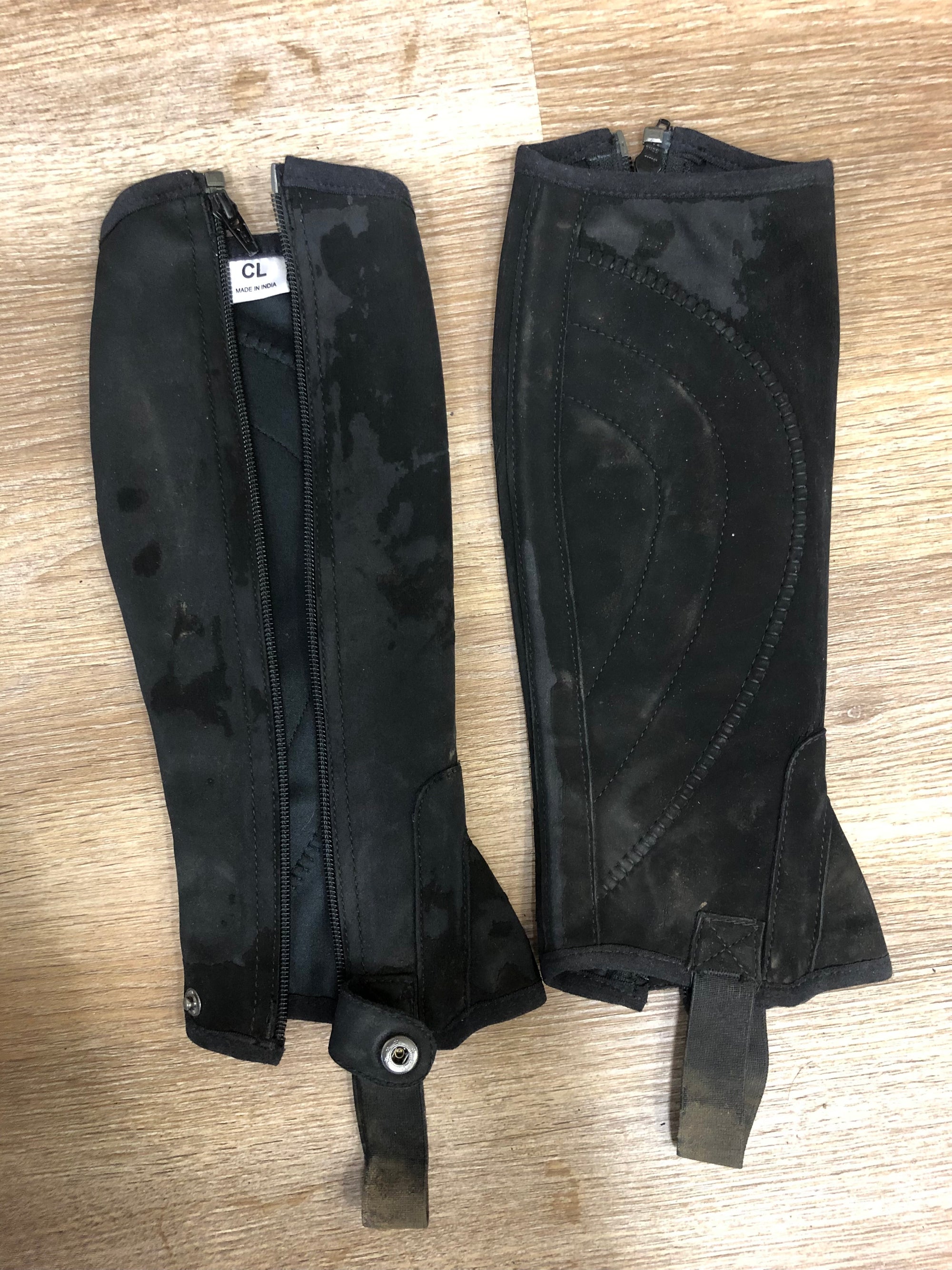 Kids Auken Wash N Wear Half Chaps - L
