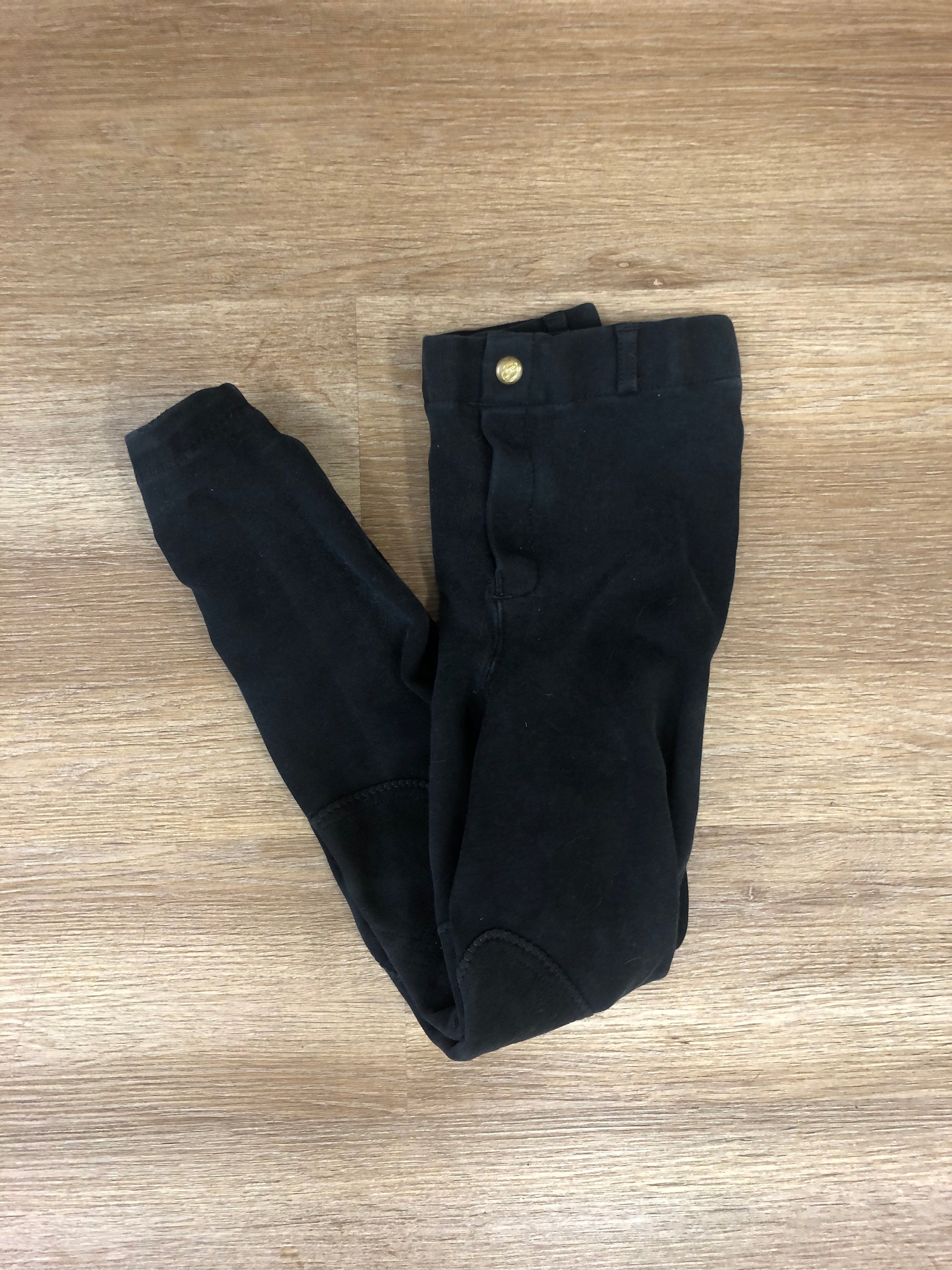 Kids Elation Black KP Breech - 10/12