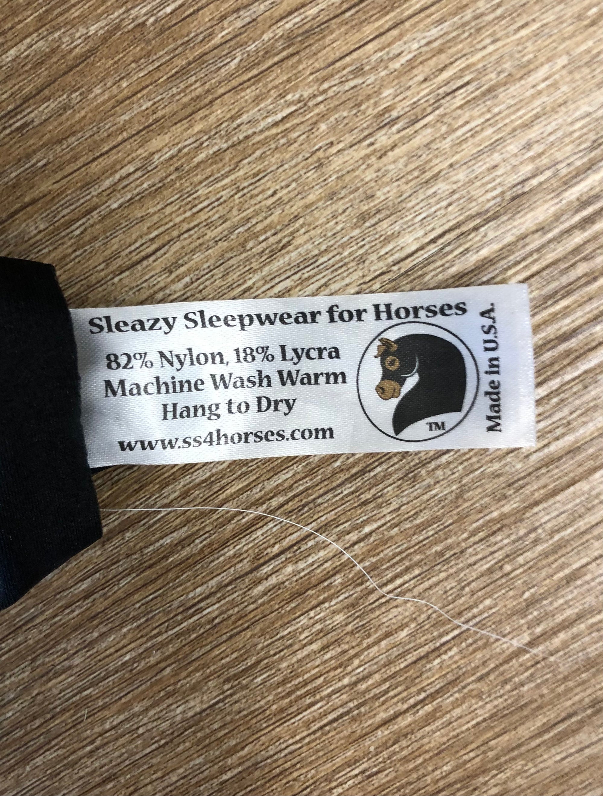 Black Lycra Tail Wrap