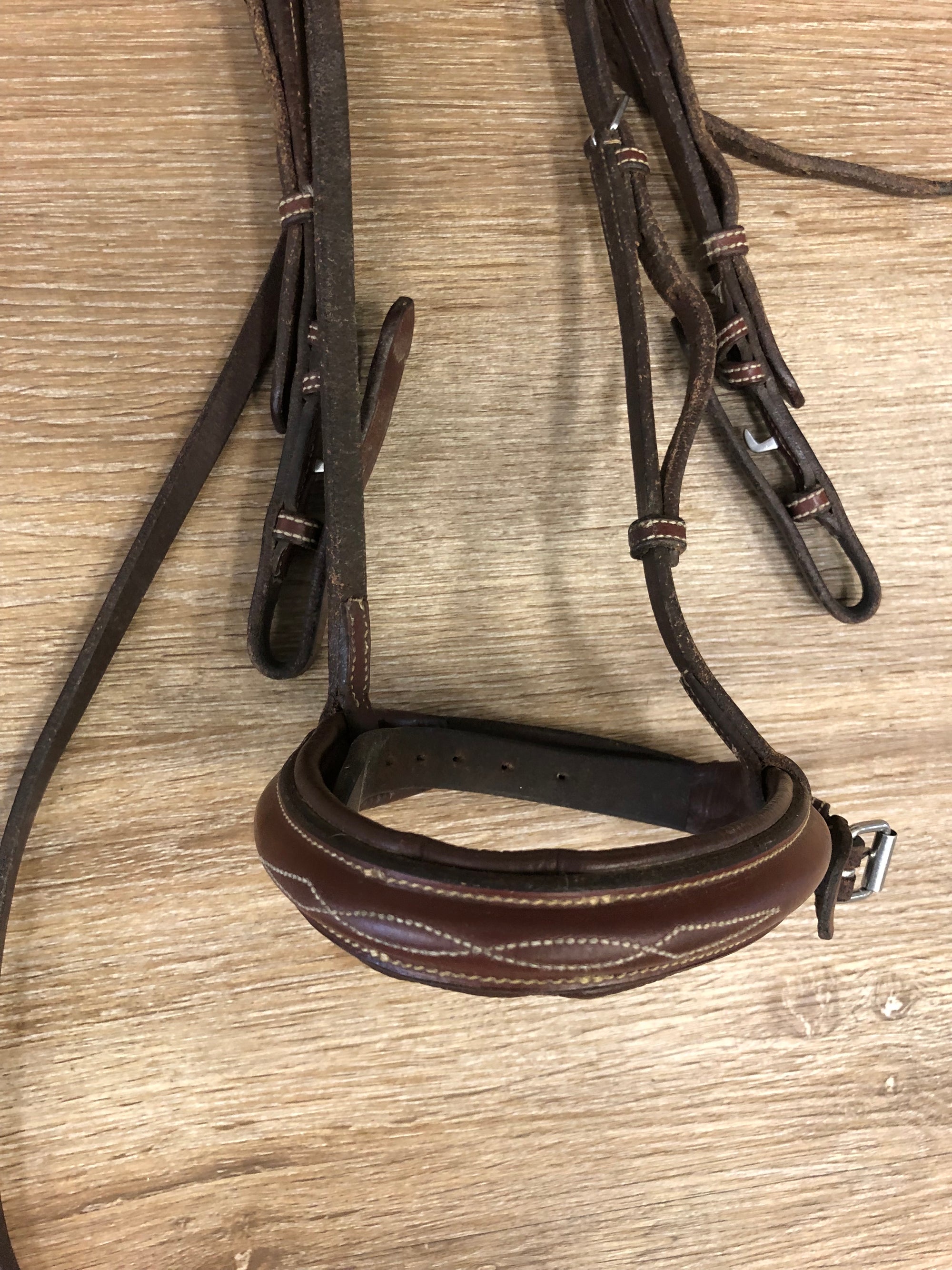 Pony Sized Brown Leather Bridle