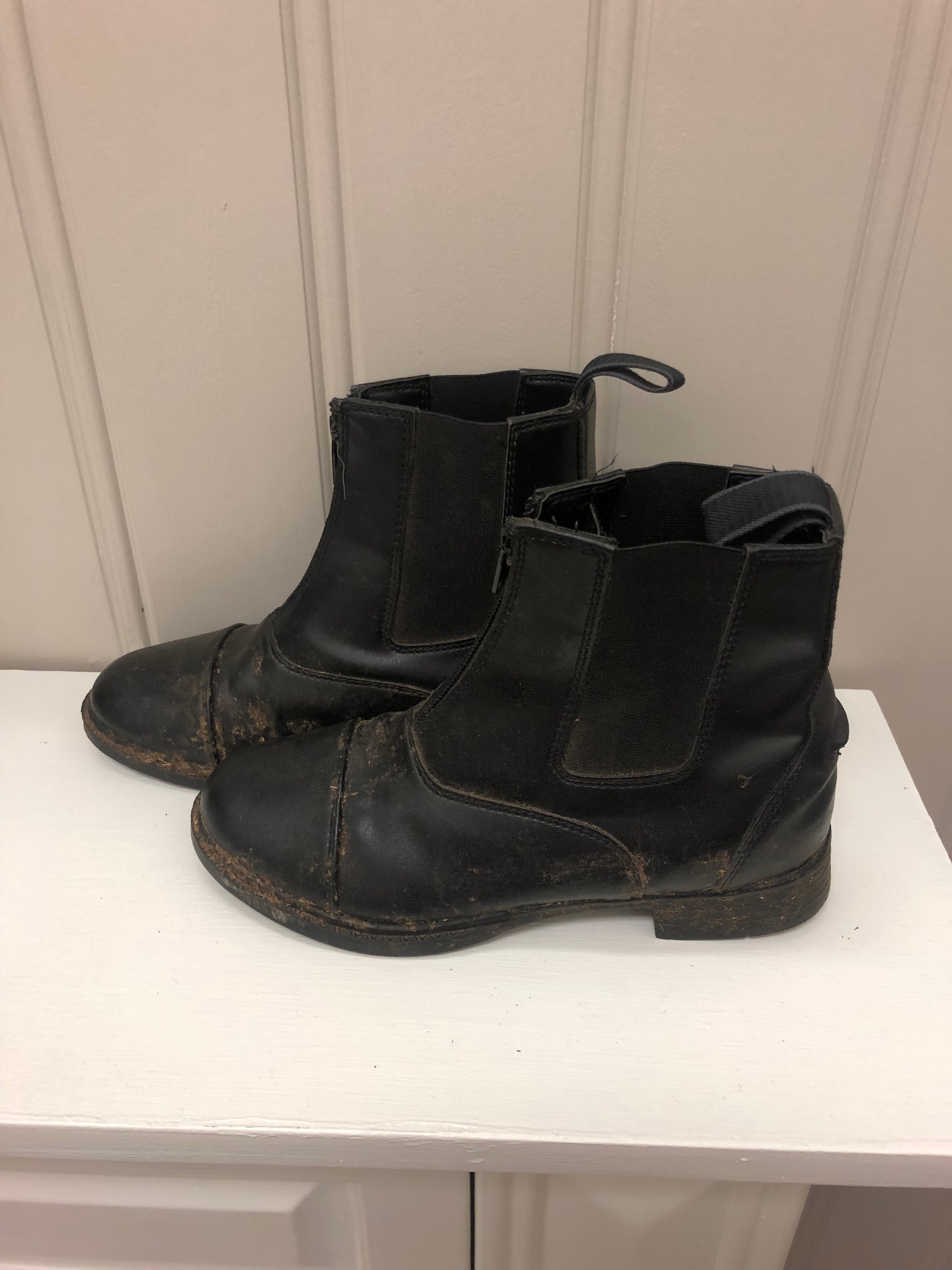 Kids Auken Zip Up Paddock Boot - 2