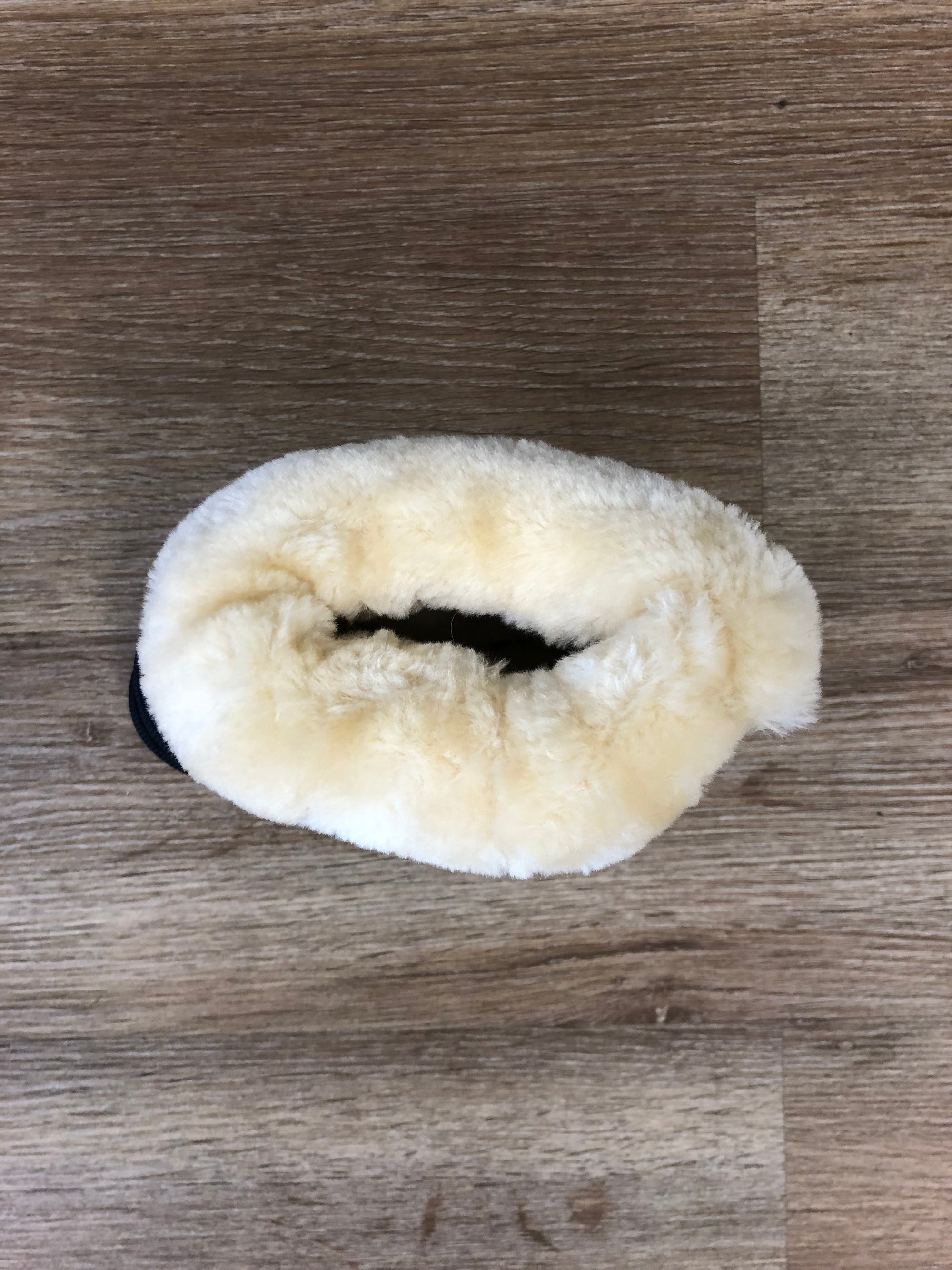 Eskadron Faux Fur Bell Boots Navy - L