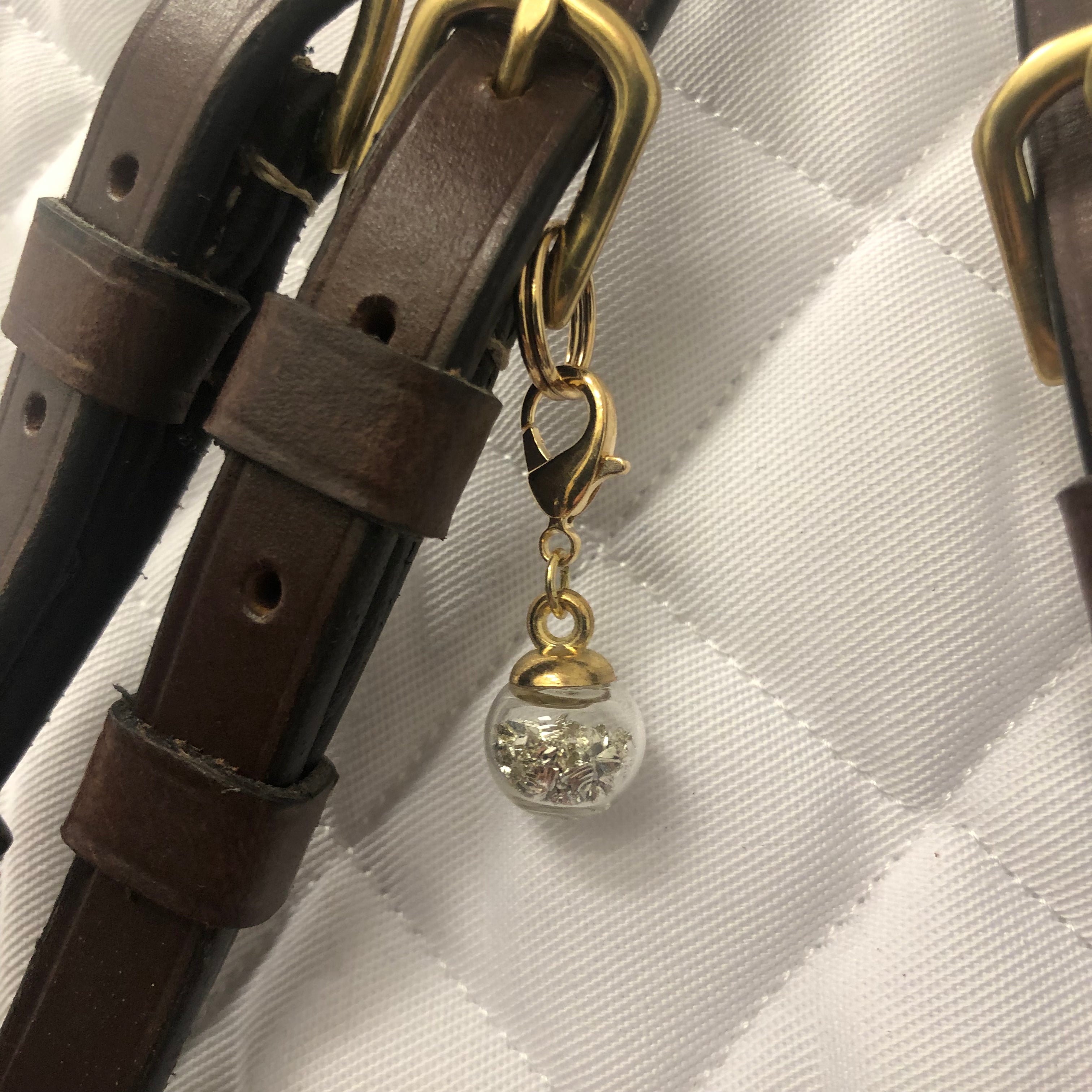 Leads N Beads Gold Bridle Charms