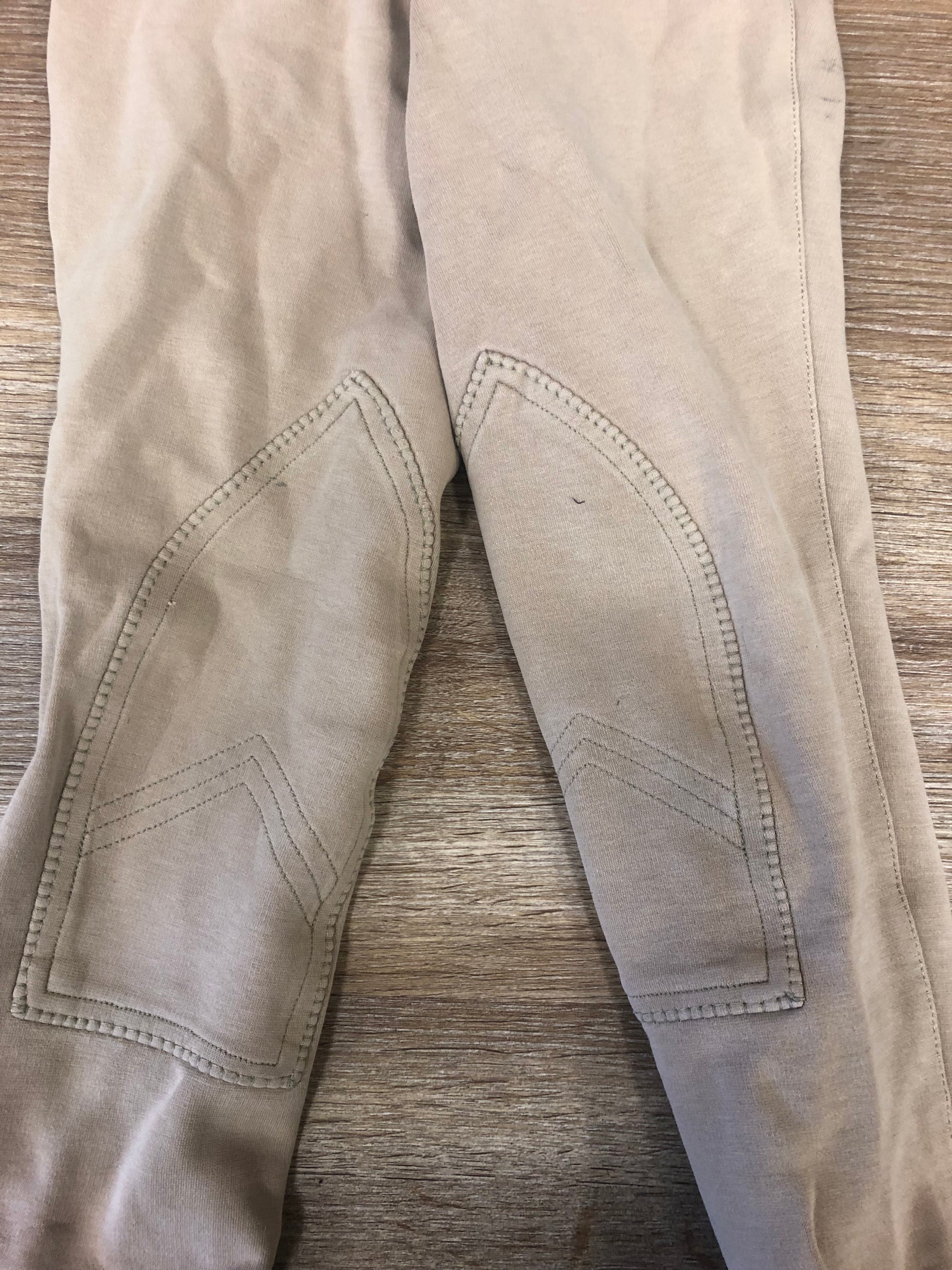 Kids Elation Tan KP Breech w/ Jodhpur Straps - 10