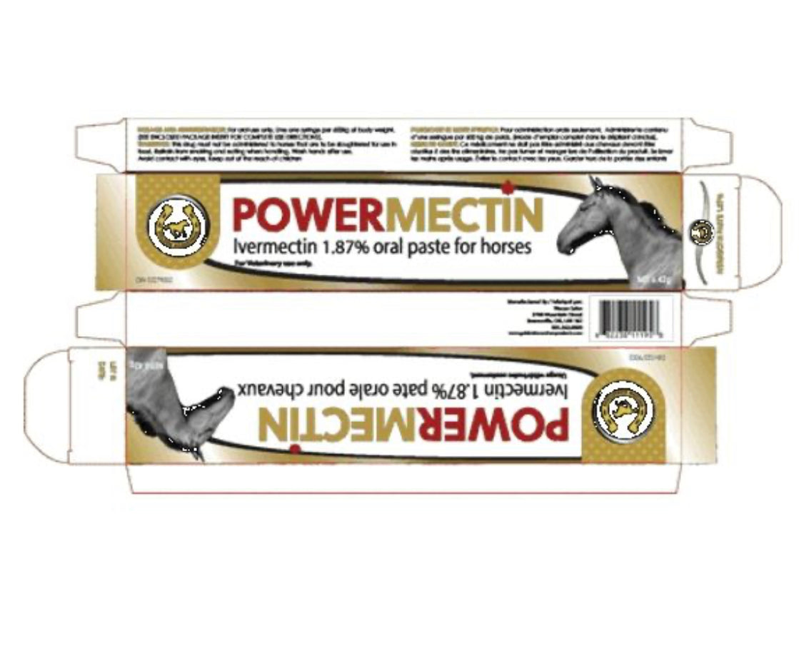 Powermectic Ivermectin Wormer - Horse & Hound Tack Shop 