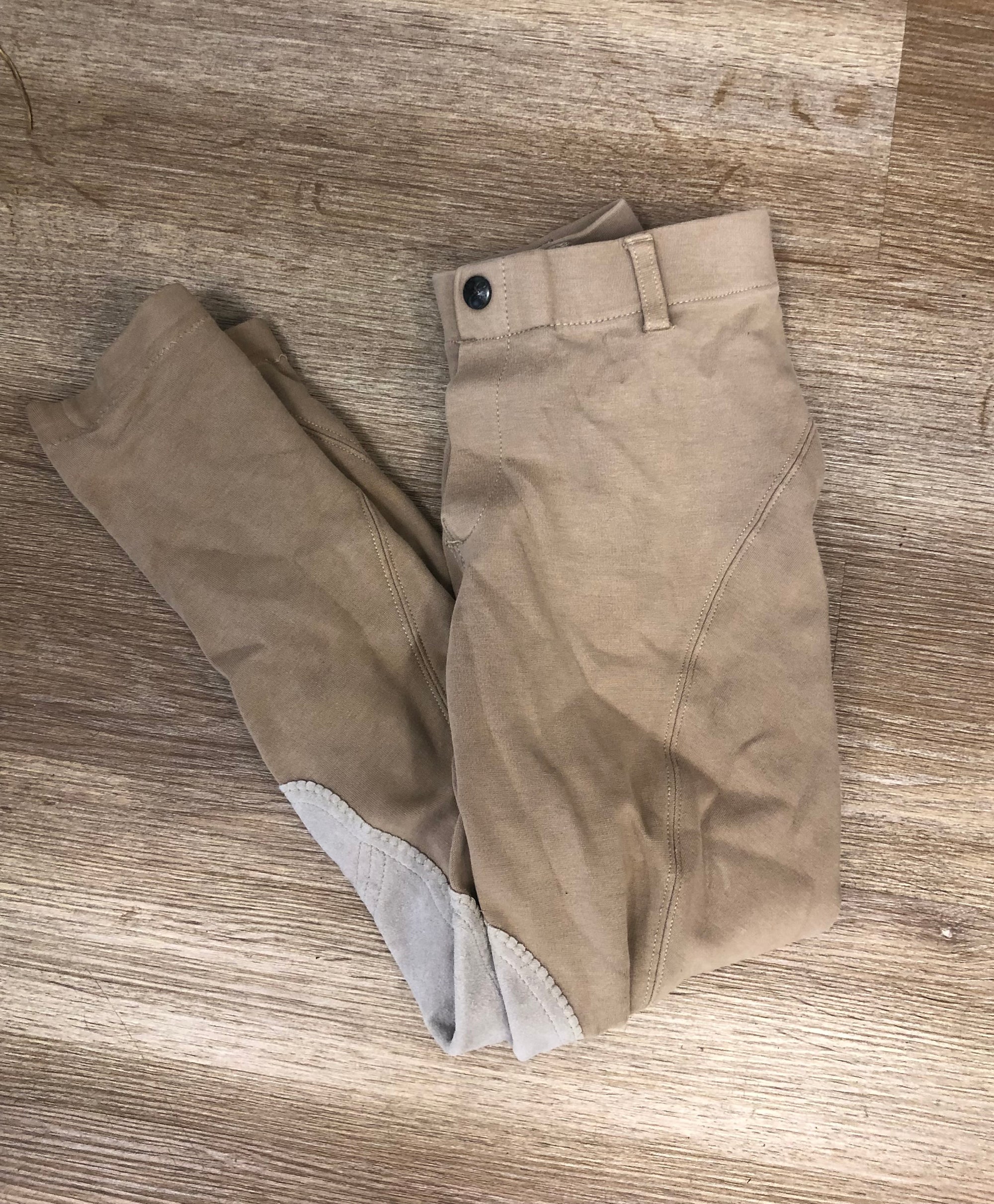 Kids Elation Tan KP Breech - 12