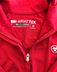 AriatTek Cold Series Red Long Sleeve 1/4 Zip - S