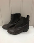 Kids Old West Zip Up Paddock Boot - 11
