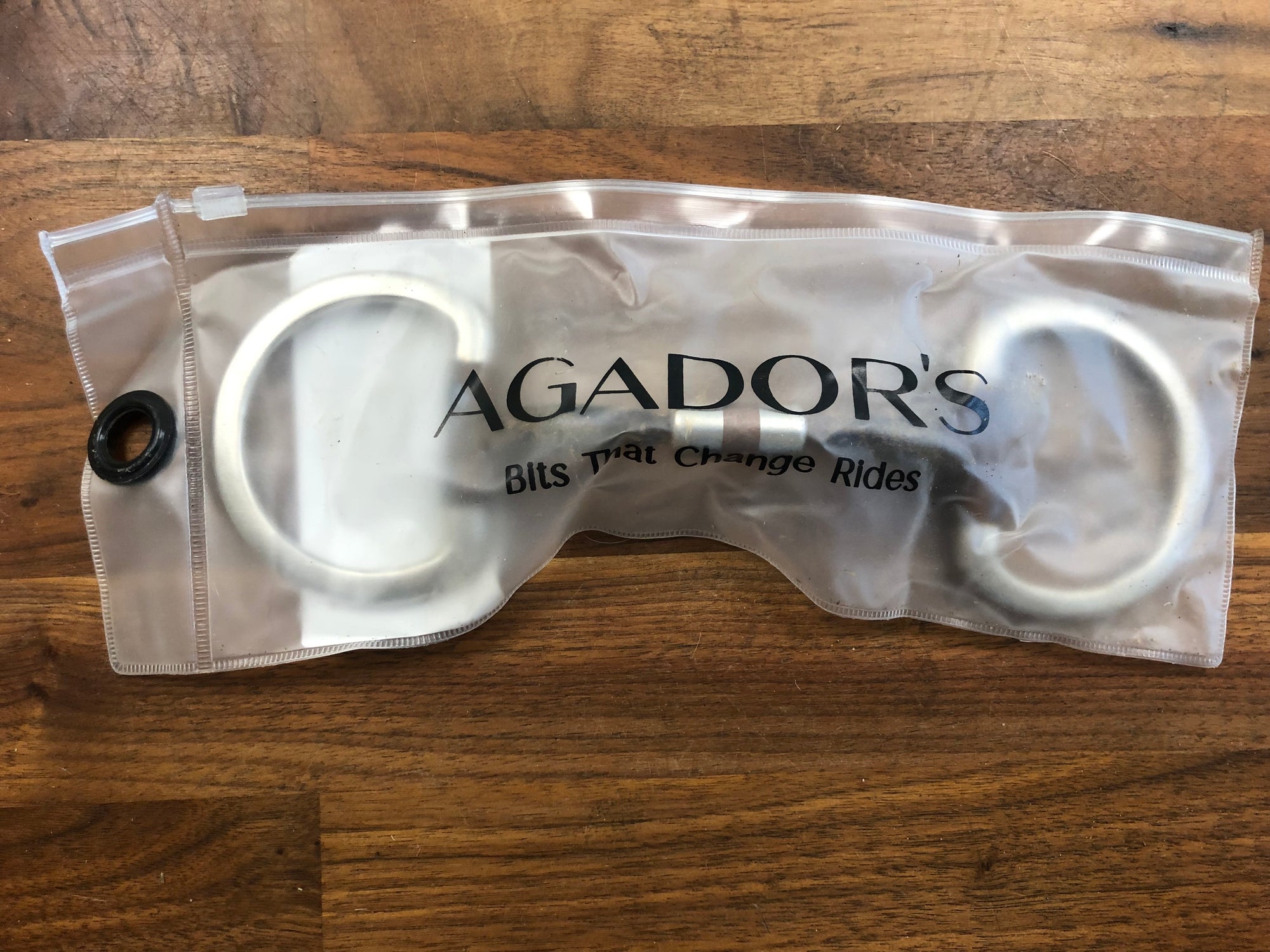 Agador’s Copper CalmRide Eggbutt Snaffle Bit - 5.25”