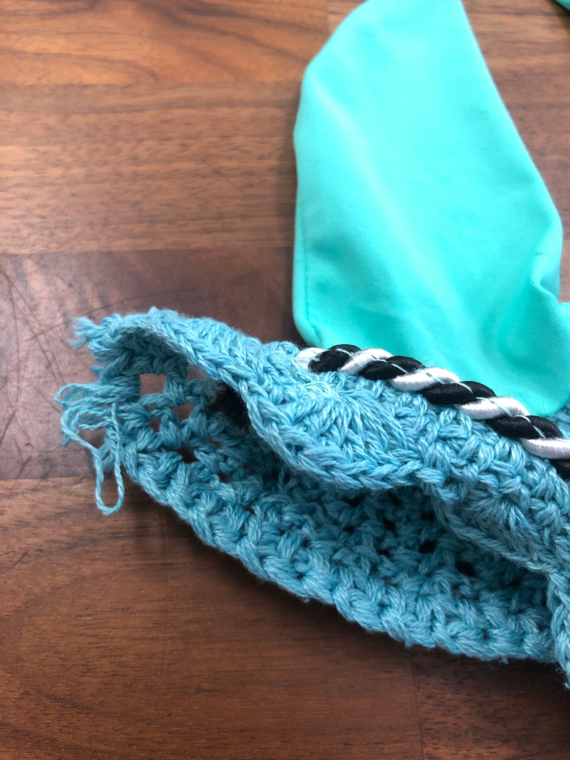 Fine Used Pony Crochet Bonnet - Horse & Hound Tack Shop 