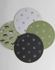 Lucky Paper Coaster Set - Horse & Hound Tack Shop 