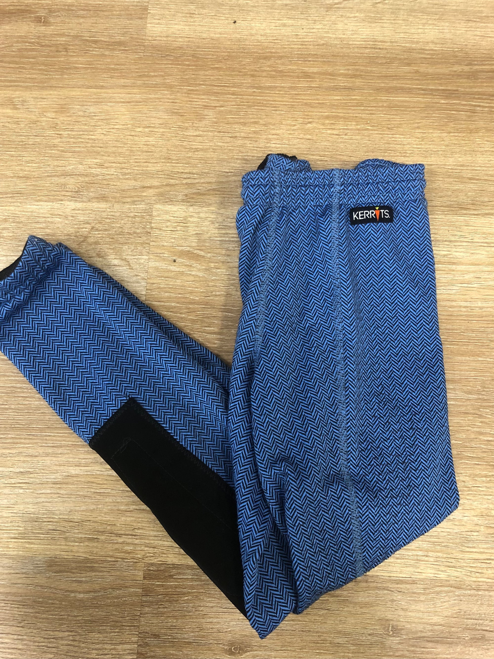 Kids Kerrits Blue Winter KP Tights - M