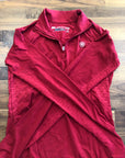 AriatTek Cold Series Red Long Sleeve 1/4 Zip - S