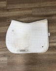 Back On Track White Saddle Pad