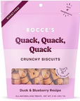 Bocce’s Bakery Crunchy Quack, Quack, Quack Duck & Blueberry Biscuits - Horse & Hound Tack Shop 