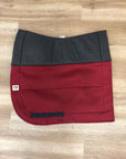 EcoGold Burgundy Secure Fit Dressage Pad