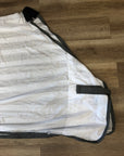 Scrim - 72” White w/ Gray Trim - Horse & Hound Tack Shop 