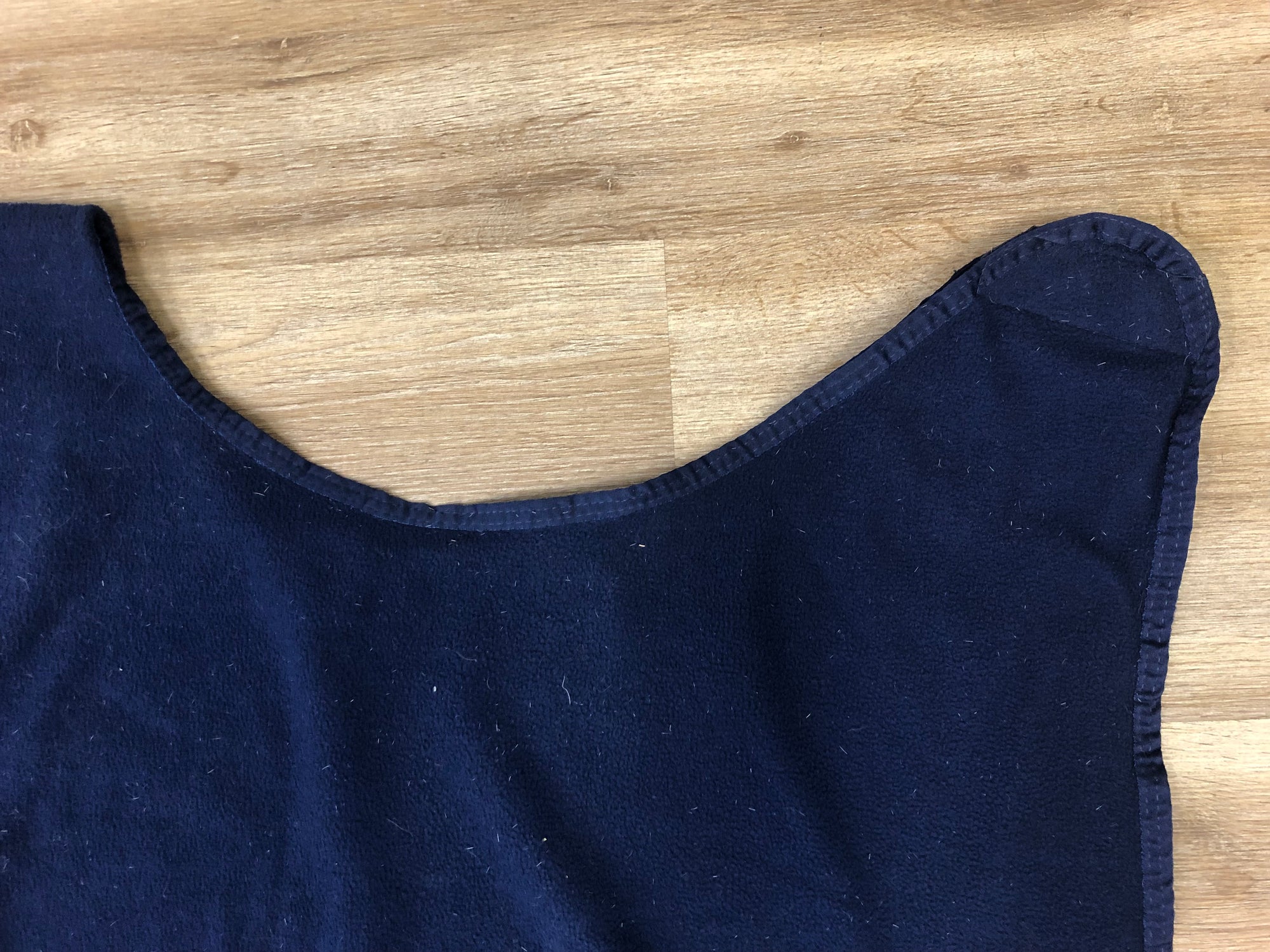 Navy Fleece Quarter Sheet